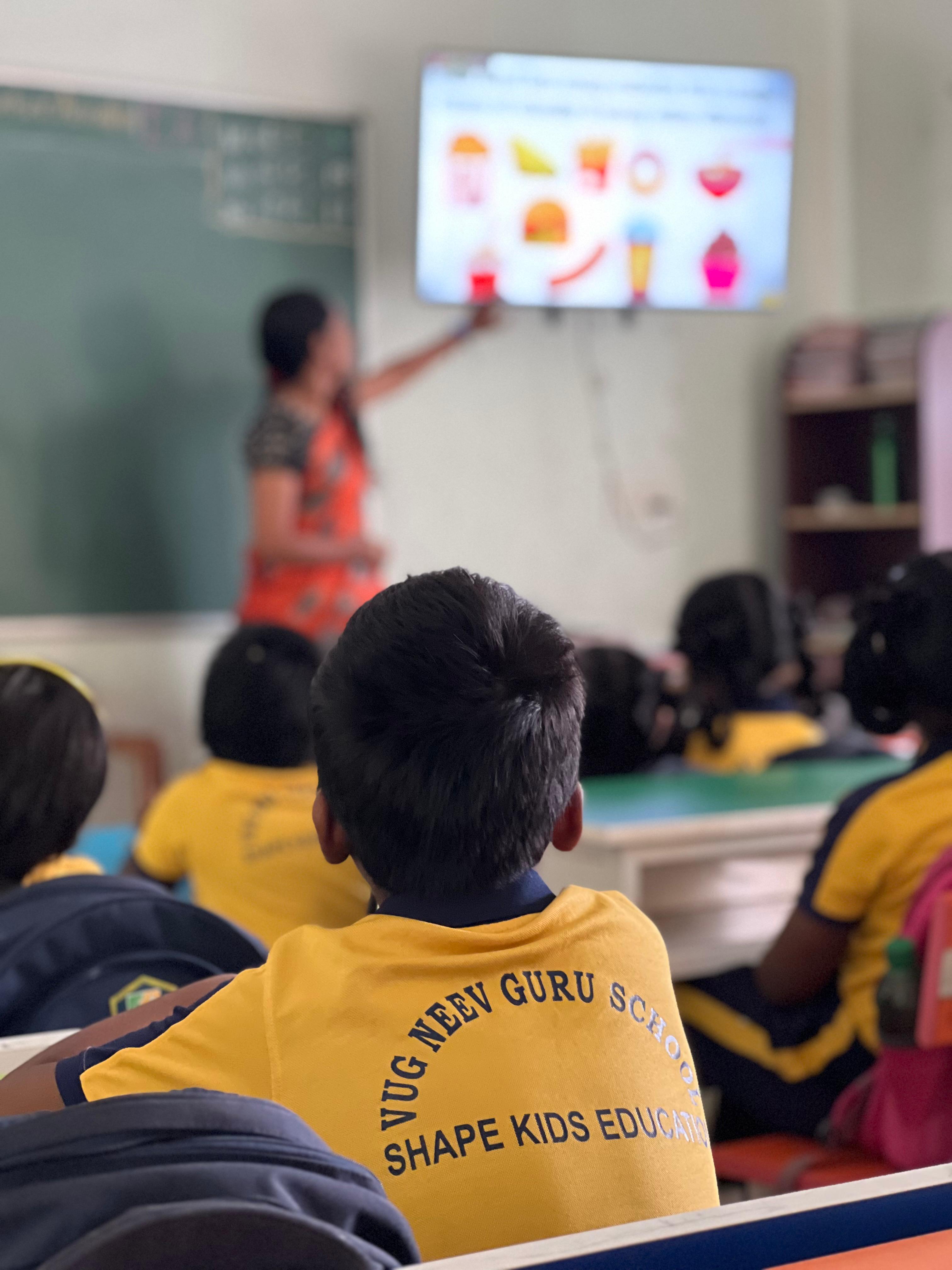 Students in classroom